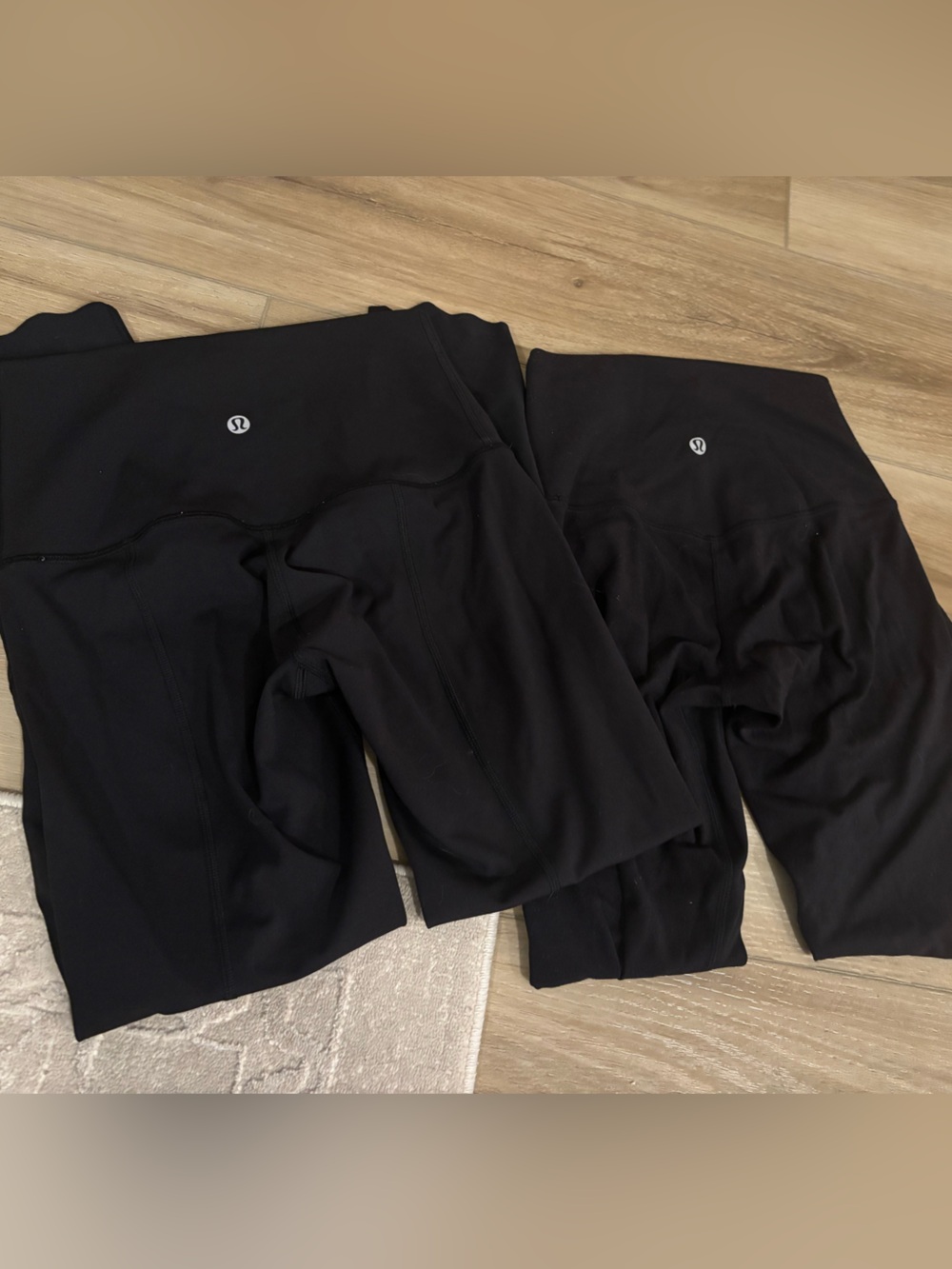 Lululemon Black Leggings Bundle - Two pairs!